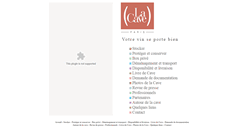 Desktop Screenshot of cave-vin-paris.com